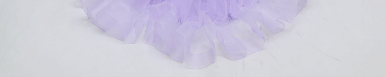 Sparkly Beading Spaghetti Shoulder Straps Lace Illusion Mermaid Long Prom Dress - Lavender