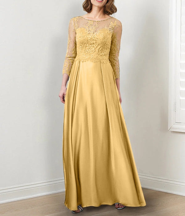 A-Line/Princess Mother of the Bride Dresses with Applique & Sequins