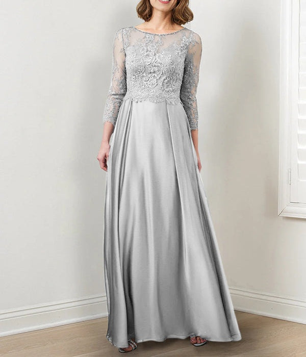 A-Line/Princess Mother of the Bride Dresses with Applique & Sequins