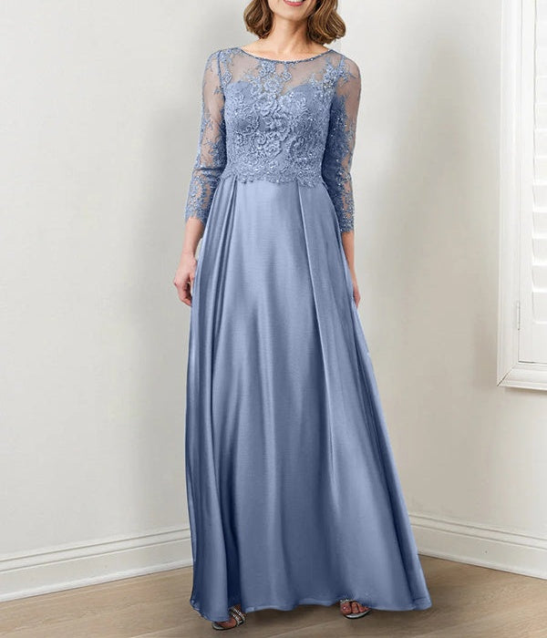 A-Line/Princess Mother of the Bride Dresses with Applique & Sequins
