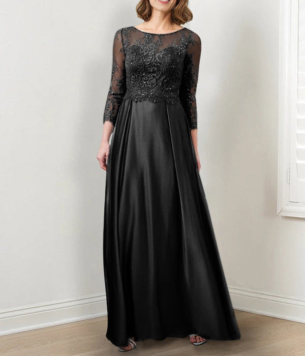 A-Line/Princess Mother of the Bride Dresses with Applique & Sequins