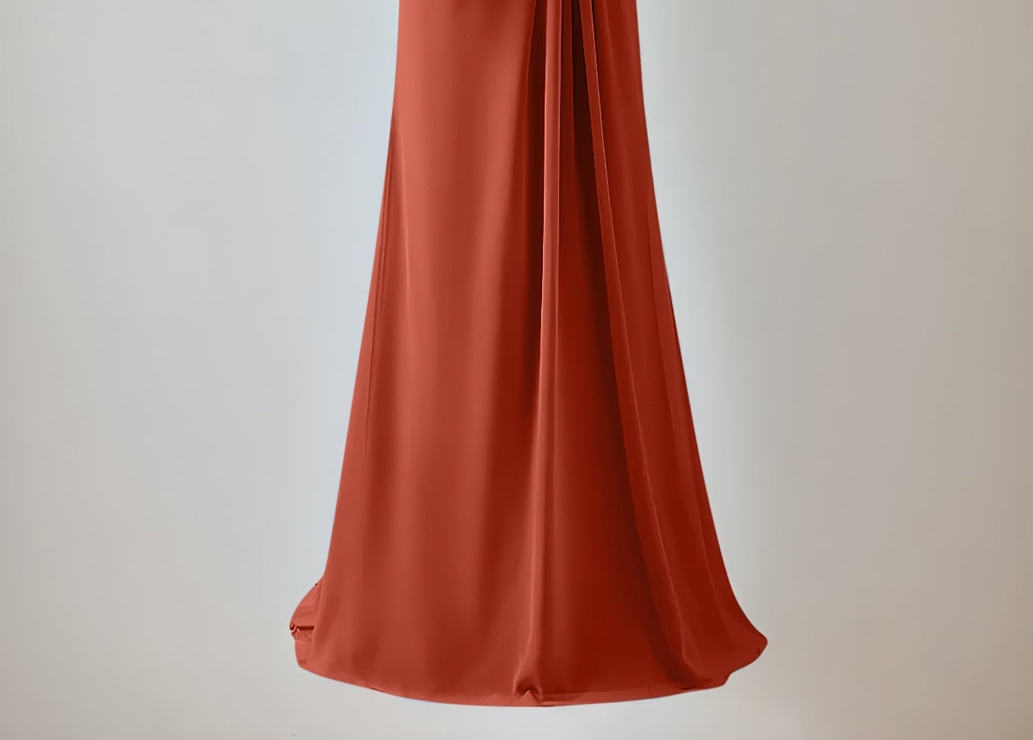Trumpet/Mermaid Scoop Neck 1/2 Sleeve Chiffon Mother of the Bride Dress With Beadings