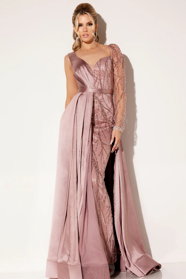 dusty pink dresses for wedding Off The Shoulder Dress  TANYA BRIDAL neck neckline Dusty Rose Bridesmaid Dresses |