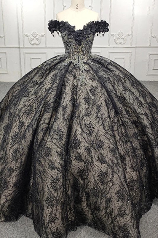 Black Sleeveless Quinceanera Dresses Sweetheart Appliques Lace Up Ball Black Sleeveless Quinceanera Dresses Sweetheart Appliques Lace Up Ball
