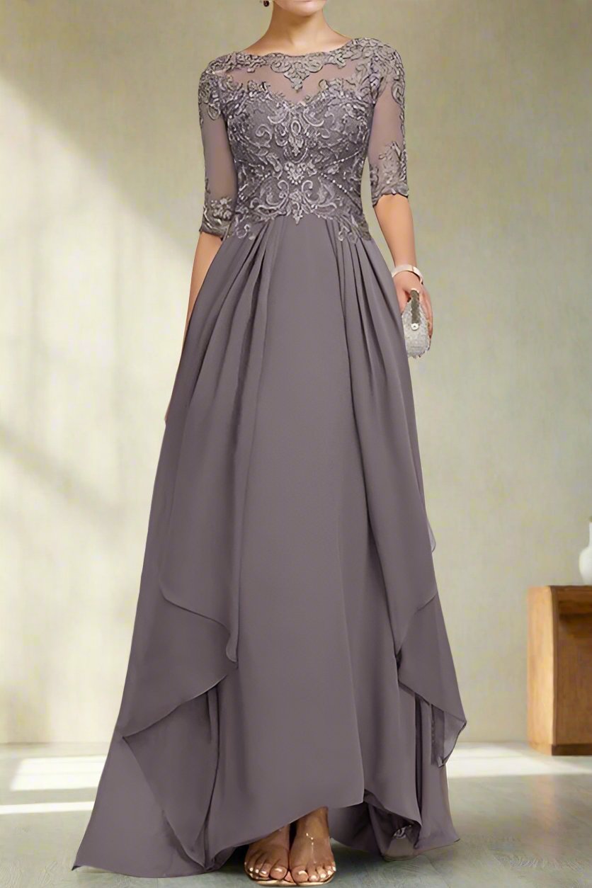 Dusk Scoop Neck Appliques A Line Mother of the Bride Dress Dusk Scoop Neck Appliques A Line Mother of the Bride Dress