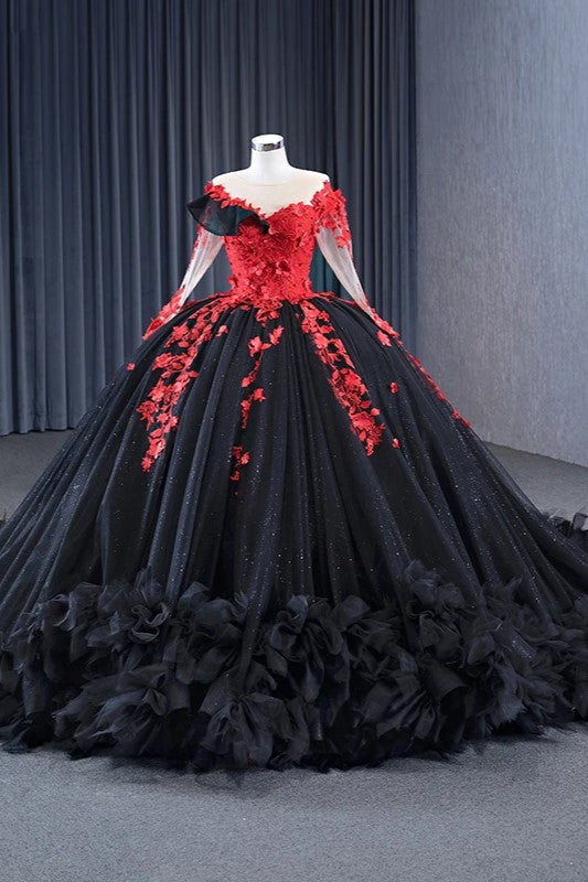 black and red long prom dresses Sleeveless Long Black Velvet Mermaid Prom Dress with Appliques and Beads