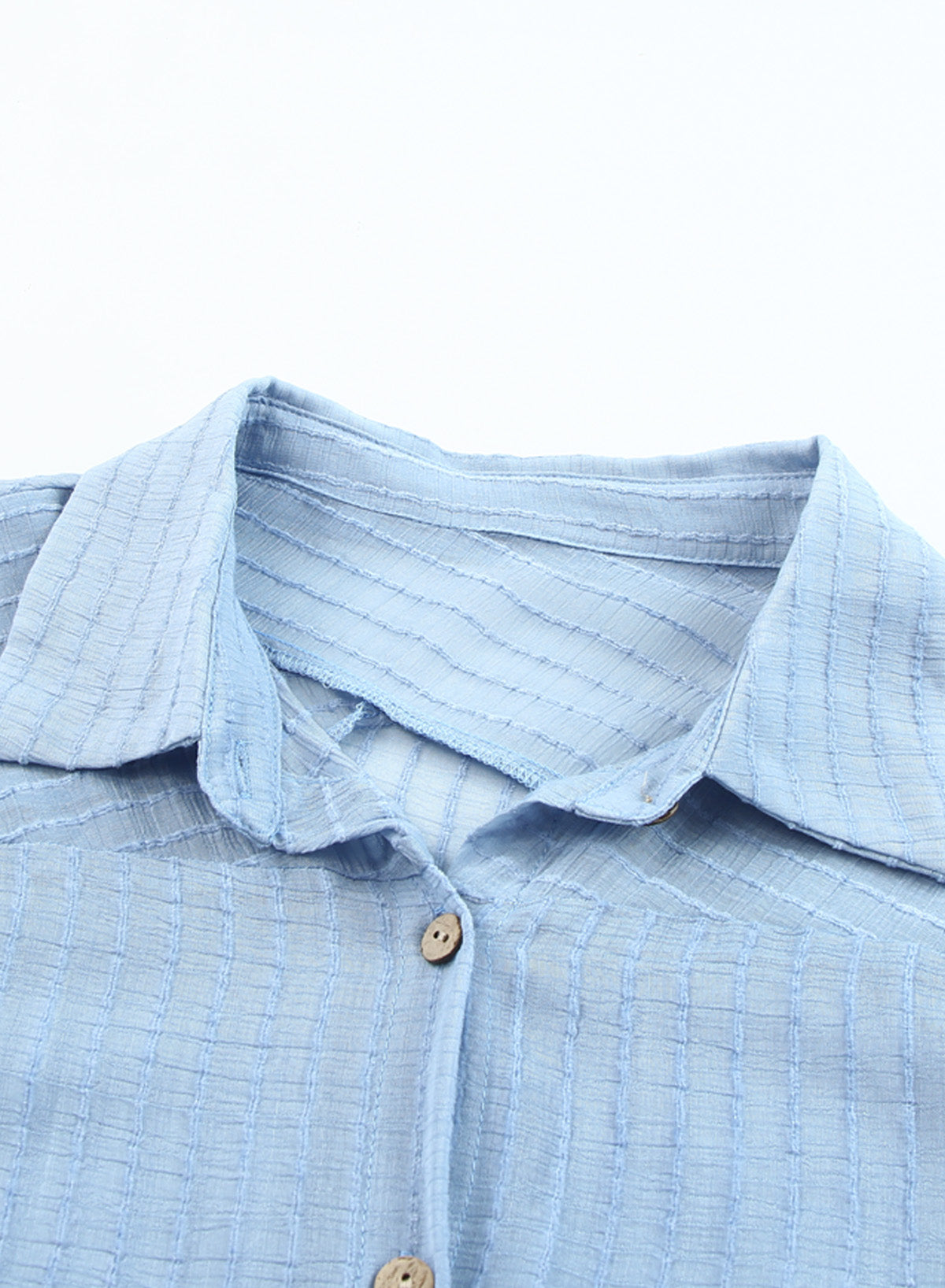 OmbreSwim - Black Solid Color Tie Sun-proof Belt Sexy V Neck Cover Up