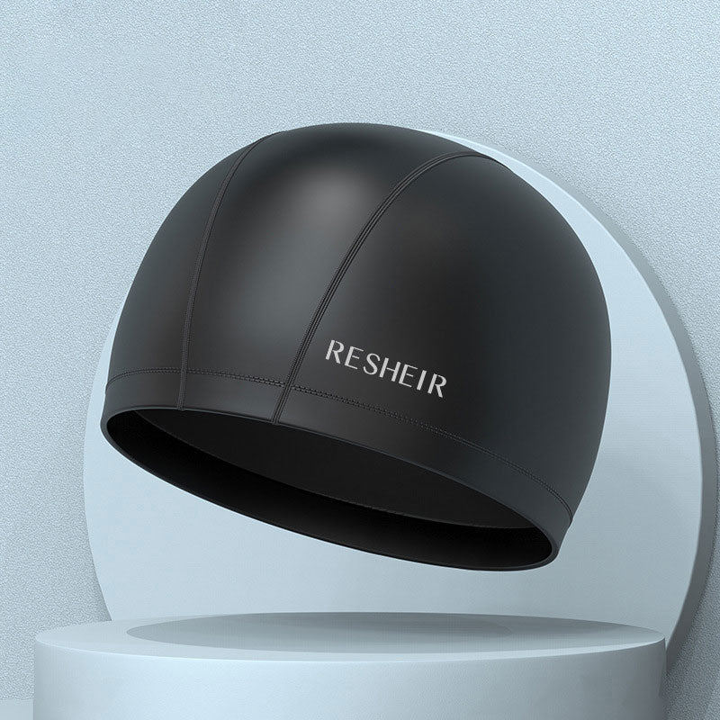 OmbreSwim - Swim Caps for Long Hair Durable Silicone Waterproof Swimming Caps for Women