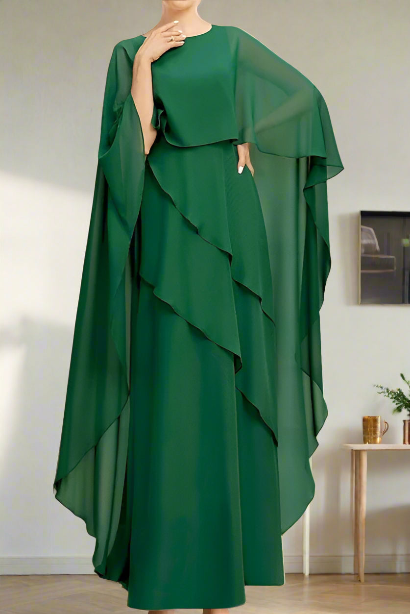 Simple Dark Green A-Line Chiffon Mother of the Bride Dress Simple Dark Green A-Line Chiffon Mother of the Bride Dress