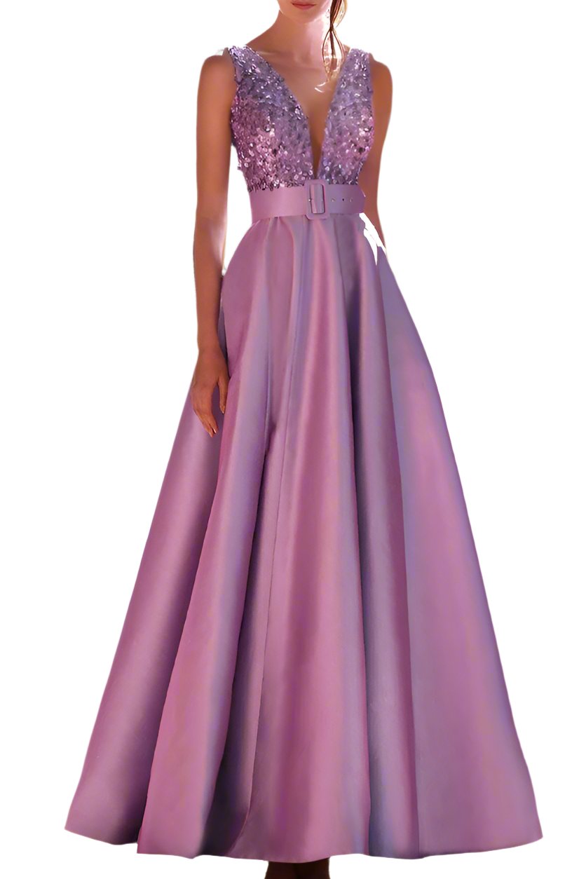 Stunning Deep V-neck A-Line Sleeveless Mother of The Bride Dresses Stunning Deep V-neck A-Line Sleeveless Mother of The Bride Dresses