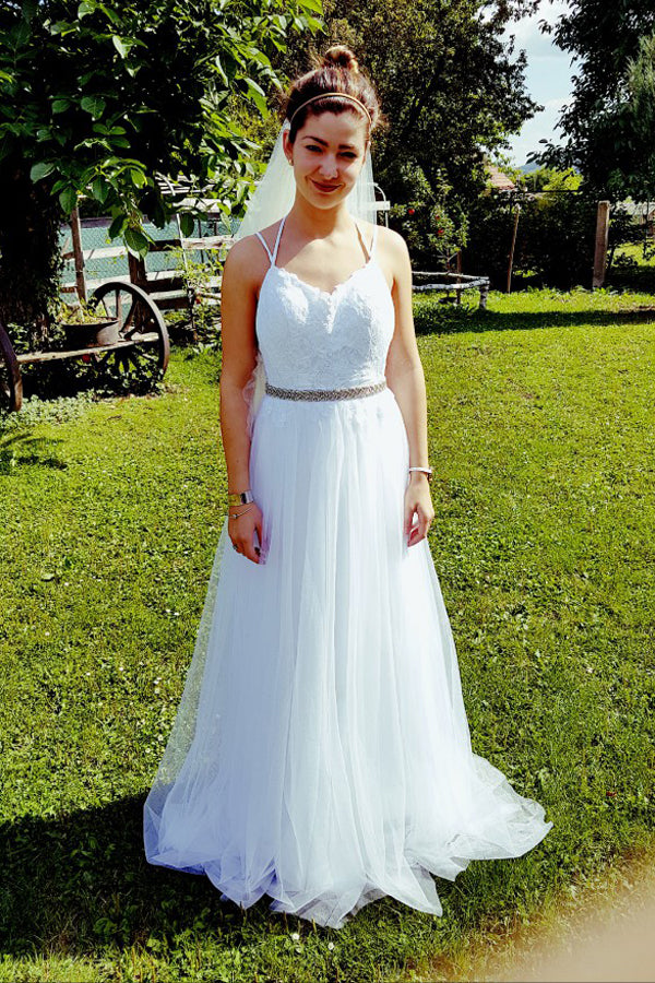 halter wedding dresses beach Beach Wedding Dresses tagged "Halter" SQOSA