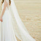 Two Tier Cut Edge Cathedral Veil Long Wedding Veils