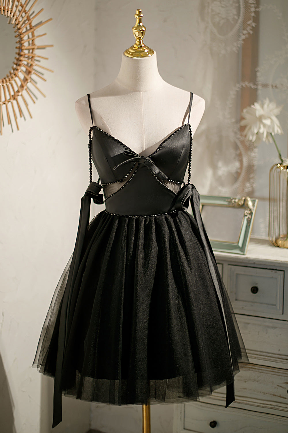 Ombreprom Homecoming Dress Black Sexy Sleeveless Beading Short Ombreprom Homecoming Dress Black Sexy Sleeveless Beading Short