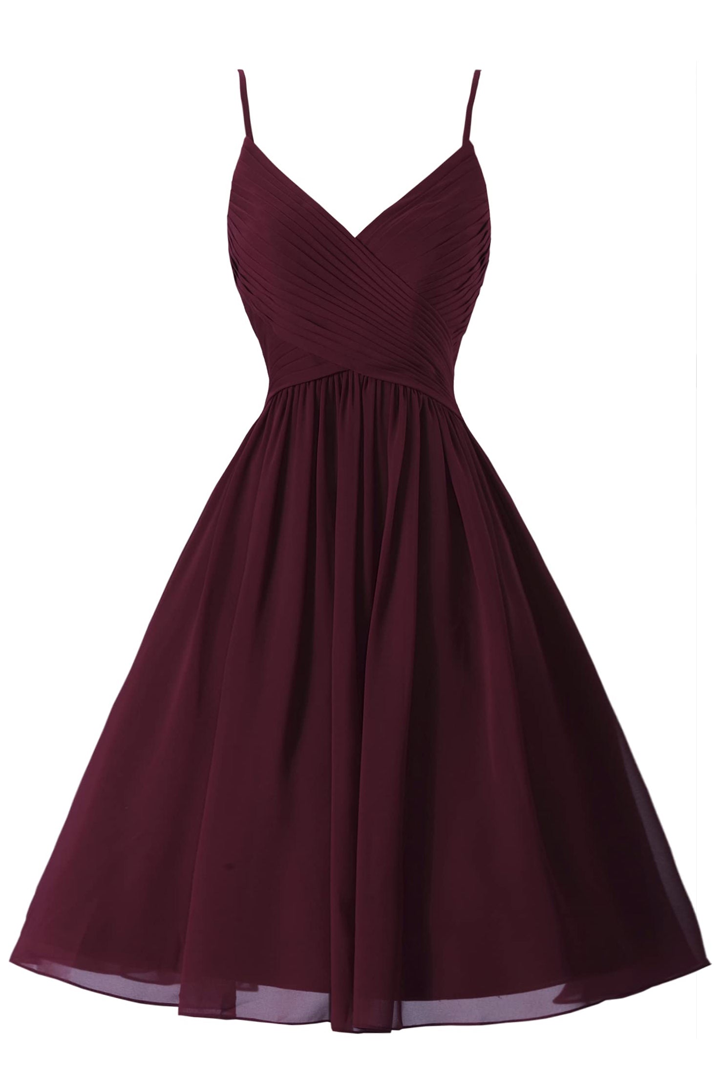 Ombreprom Homecoming Dress Spaghetti Straps Sleeveless A Line Chiffon With Pockets Ombreprom Homecoming Dress Spaghetti Straps Sleeveless A Line Chiffon With Pockets