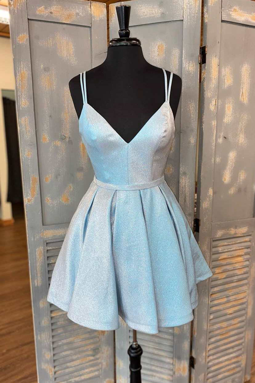 Ombreprom Homecoming Dress Chic Spaghetti Straps A Line Short Prom Dress Ombreprom Homecoming Dress Chic Spaghetti Straps A Line Short Prom Dress