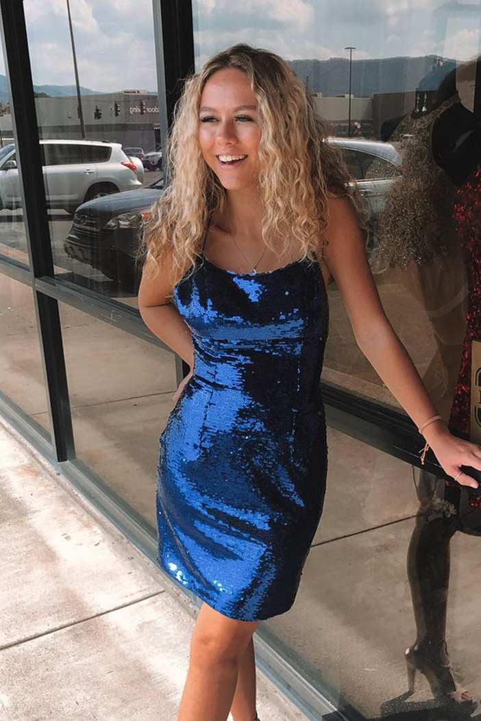 navy blue.homecoming dress Navy Blue Strapless Lace Tight Short Homecoming Dresses DM082310