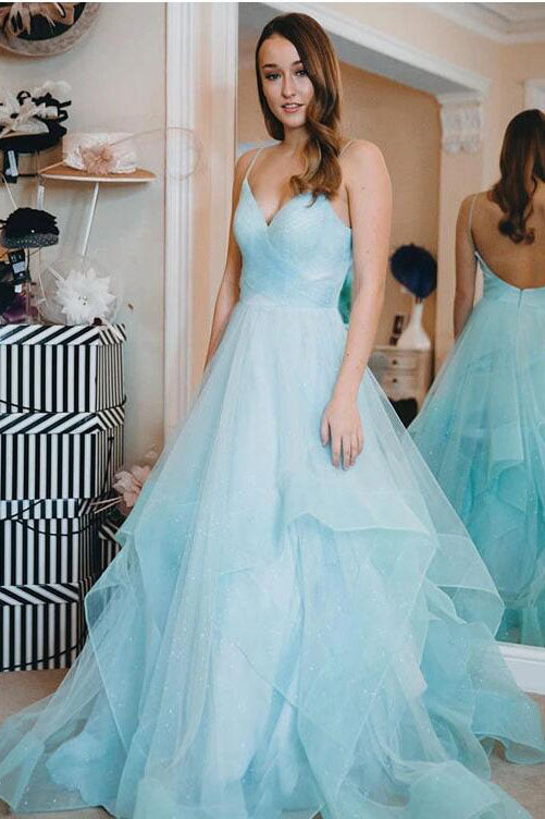 Pool A-line Dance Dresses Graduation School Party Gown Prom Dresses Pool A-line Dance Dresses Graduation School Party Gown Prom Dresses