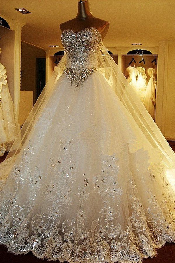 Ombreprom Wedding Dress Sweetheart Sleeveless Appliques Sparkly Beading Lace Ball Gown Bridal Gown Ombreprom Wedding Dress Sweetheart Sleeveless Appliques Sparkly Beading Lace Ball Gown Bridal Gown