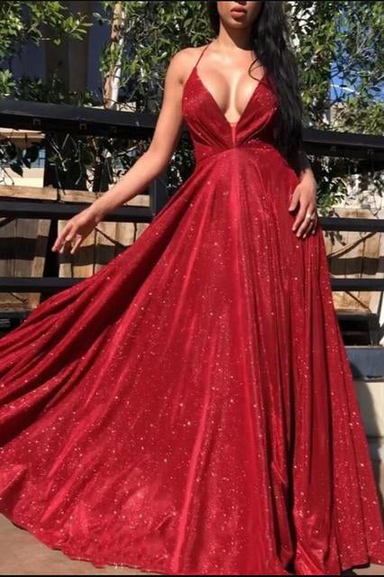 Shinning Red Pageant Dance Dresses, Back to School Party Gown A Line Long Prom Dresses Shinning Red Pageant Dance Dresses, Back to School Party Gown A Line Long Prom Dresses