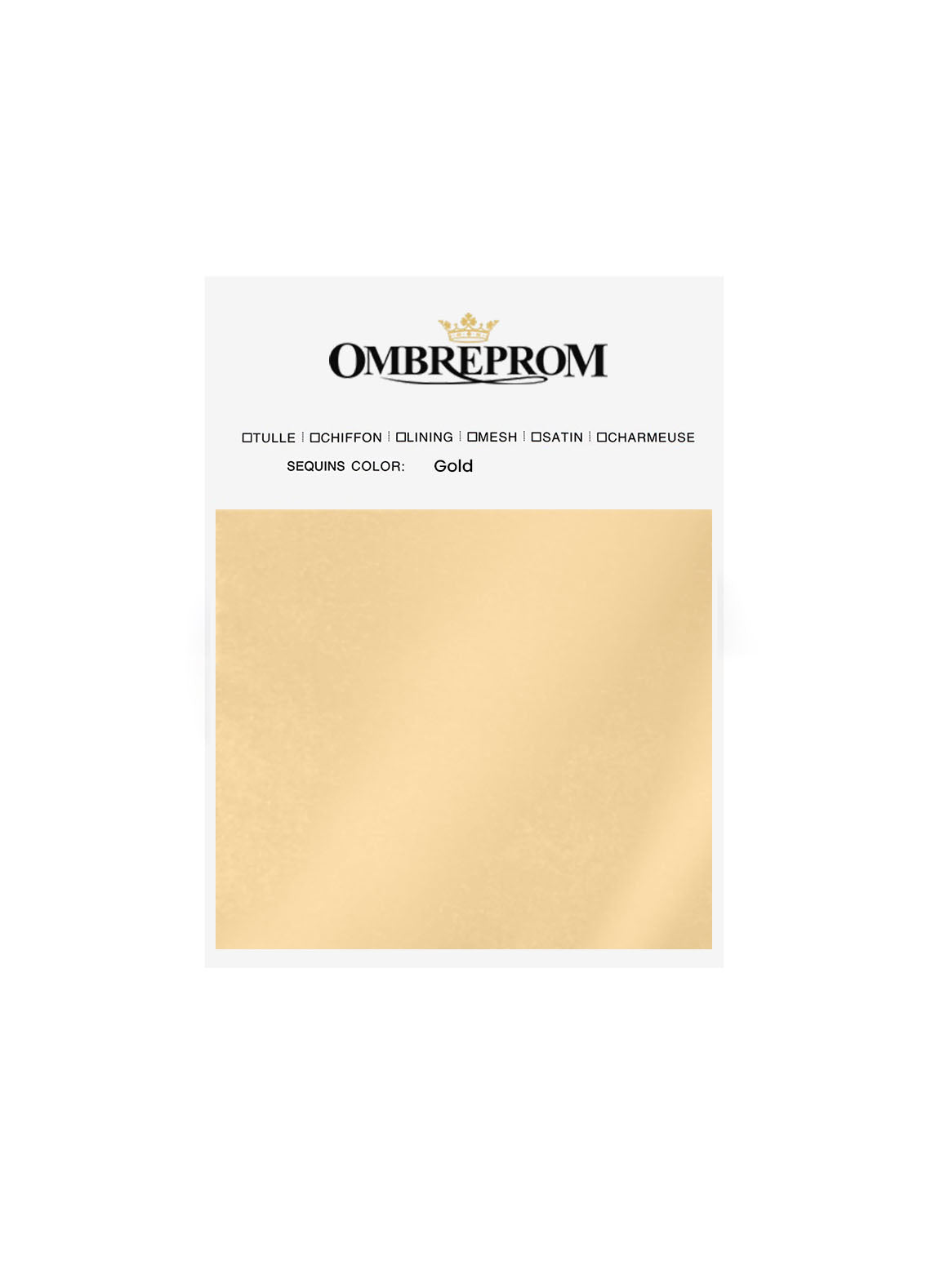 Satin Swatches