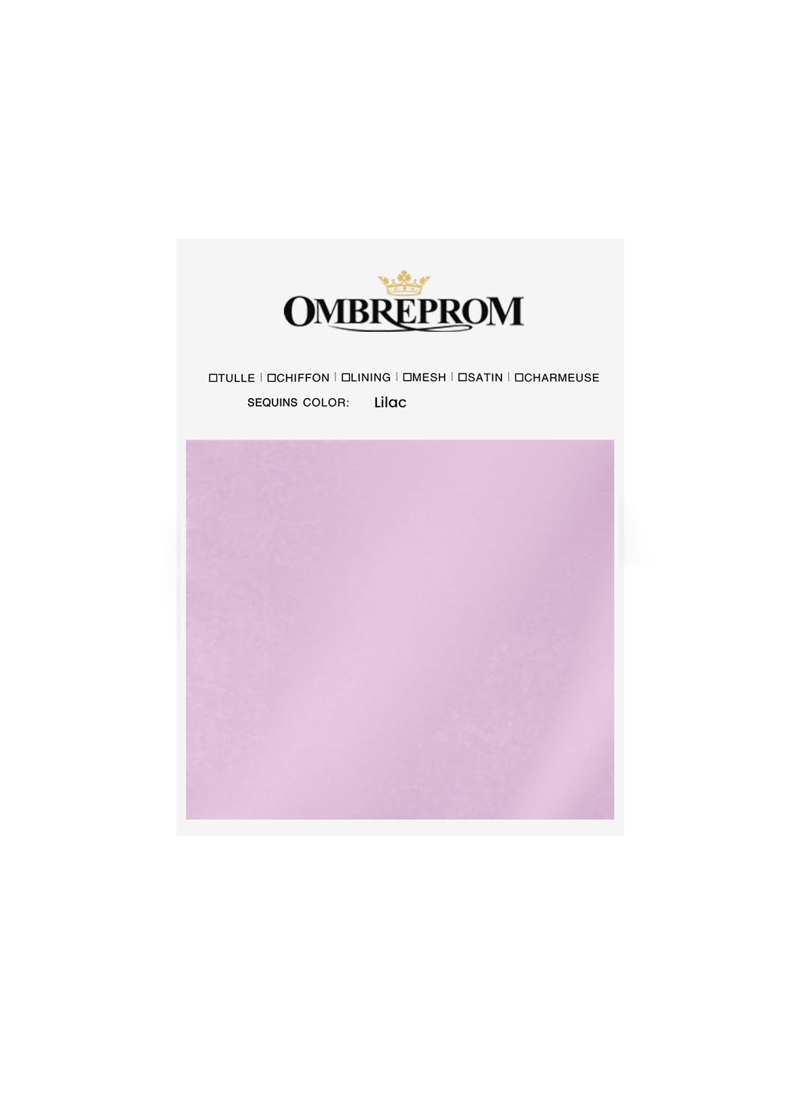 Satin Swatches