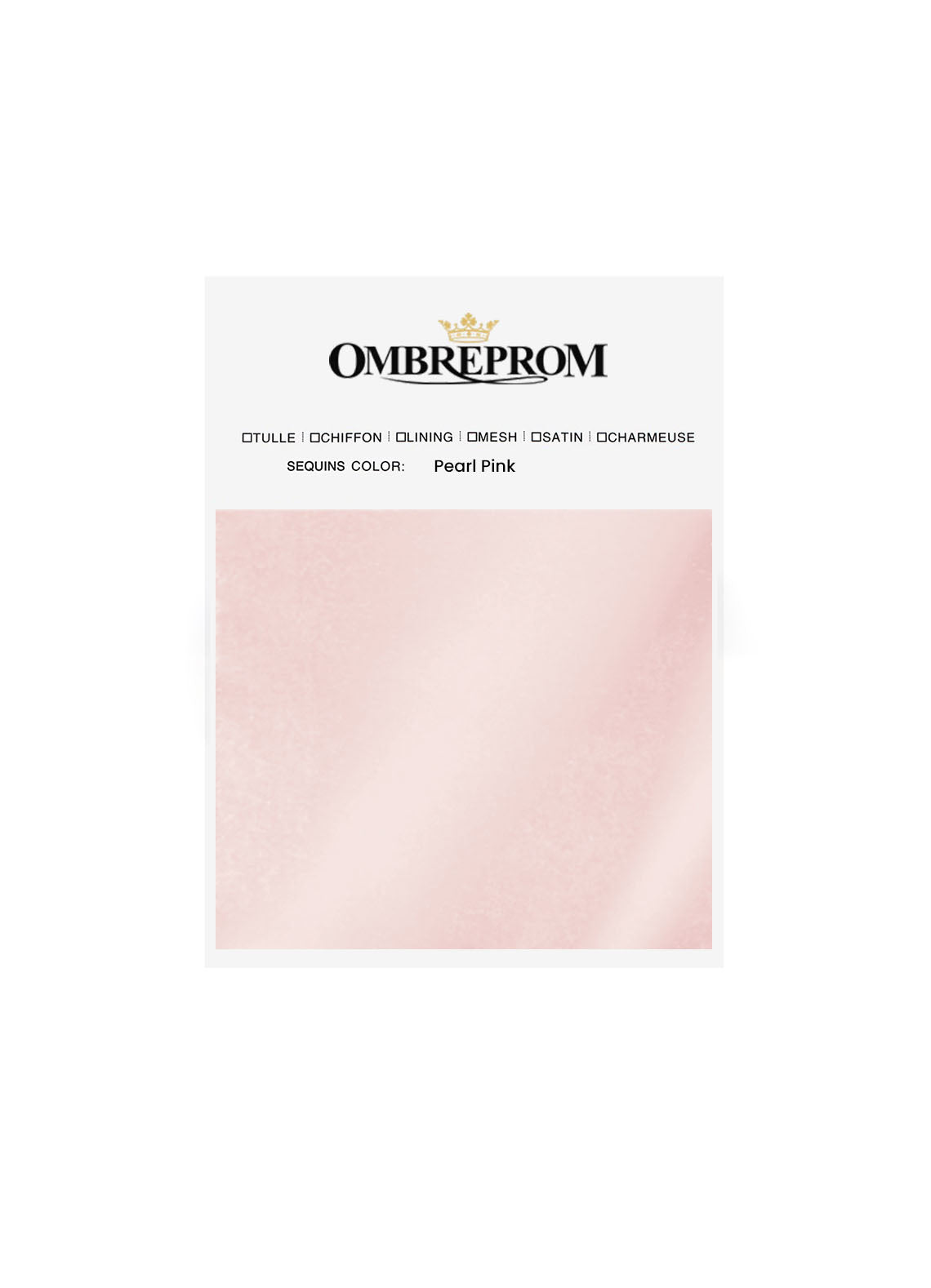 Satin Swatches