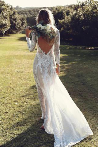 Choose For Your Backless Wedding Dress