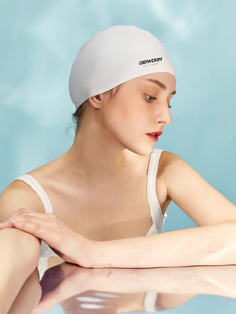 OmbreSwim - Swim Caps for Long Hair Durable Silicone Swimming Caps for Women
