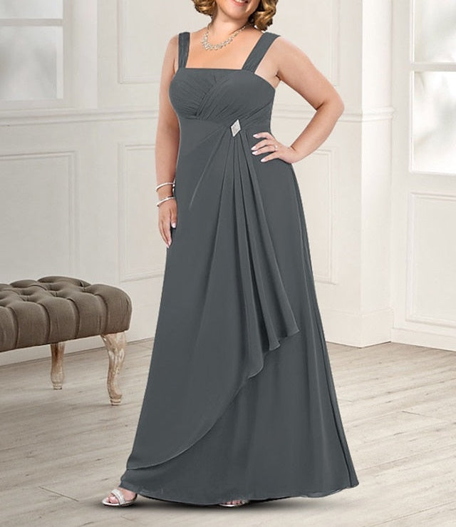 A-Line/Princess Spaghetti Straps Mother of the Bride Dresses with Jacket