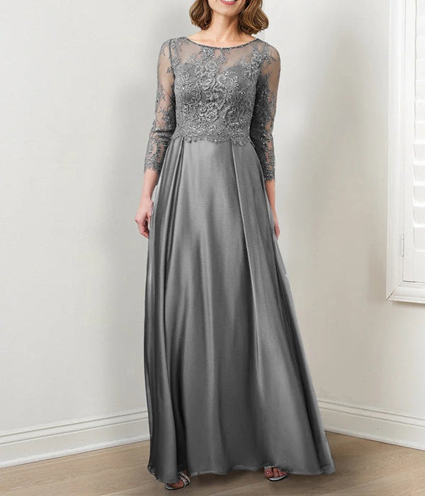 A-Line/Princess Mother of the Bride Dresses with Applique & Sequins