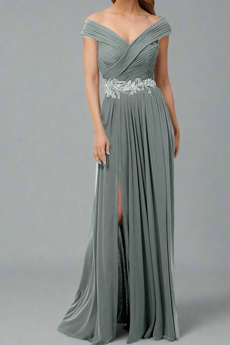 the knot wedding guest dresses Red Chiffon Twist Knot Straps A-line Wedding Guest Dress – Modsele