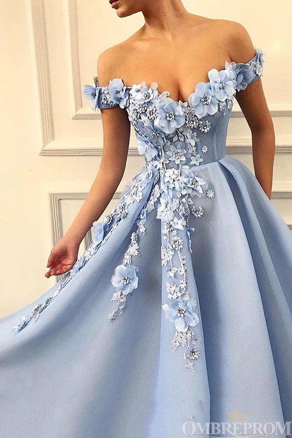 Beautiful blue prom sales dresses