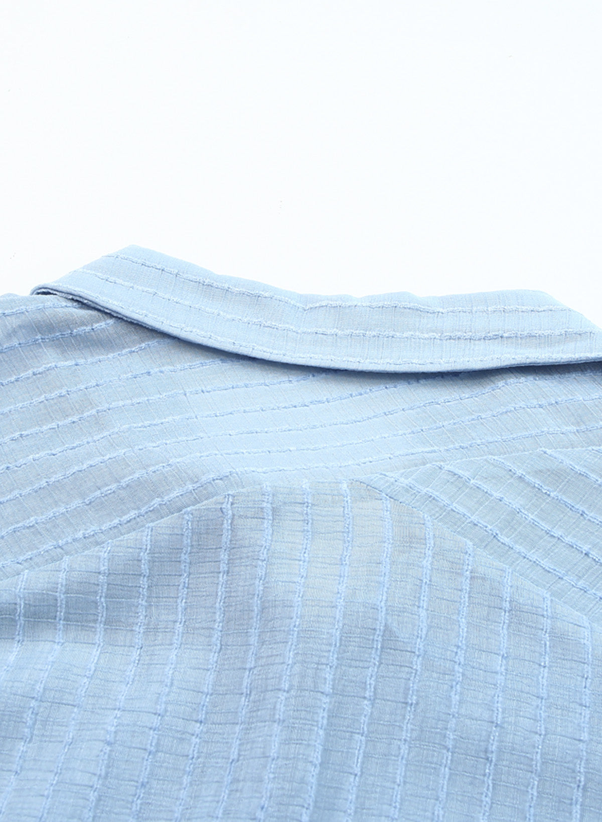 OmbreSwim - Black Solid Color Tie Sun-proof Belt Sexy V Neck Cover Up