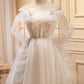Spaghetti Straps Sleeveless A Line Tulle Short Homecoming Dresses