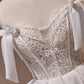Ivory Spaghetti Straps Beading Lace Short Homecoming Dresses