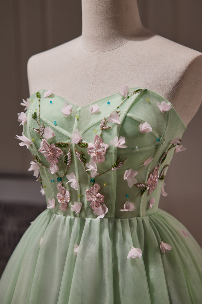 Cute green prom dresses hotsell