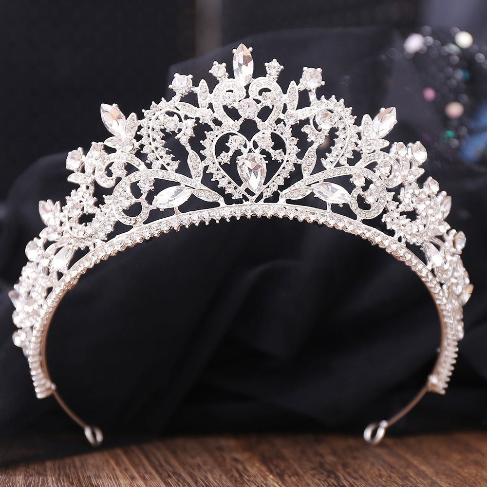 OMB1006 - New Crystal Crown Quinceanera Wedding Dress Accessories Headdress Sweet 16th Birthday Crown