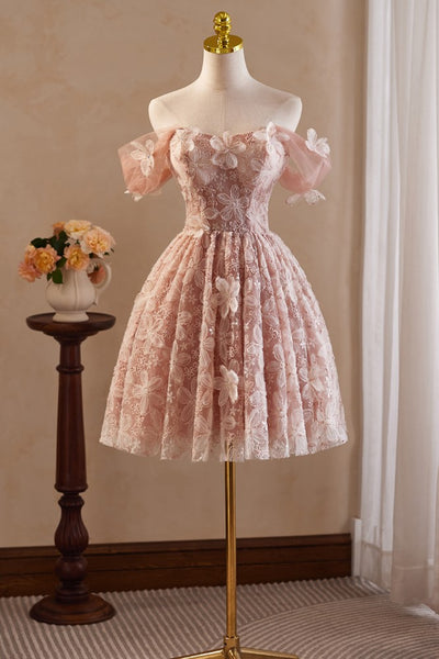 Vintage Off the Shoulder Dress