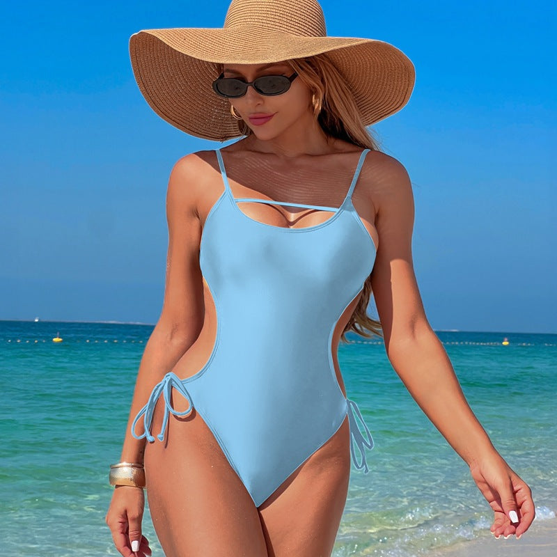 OmbreSwim - Women's Summer One Piece Swimsuits Sleeveless Tummy Control Bathing Suit 2025 Summer Swimwear