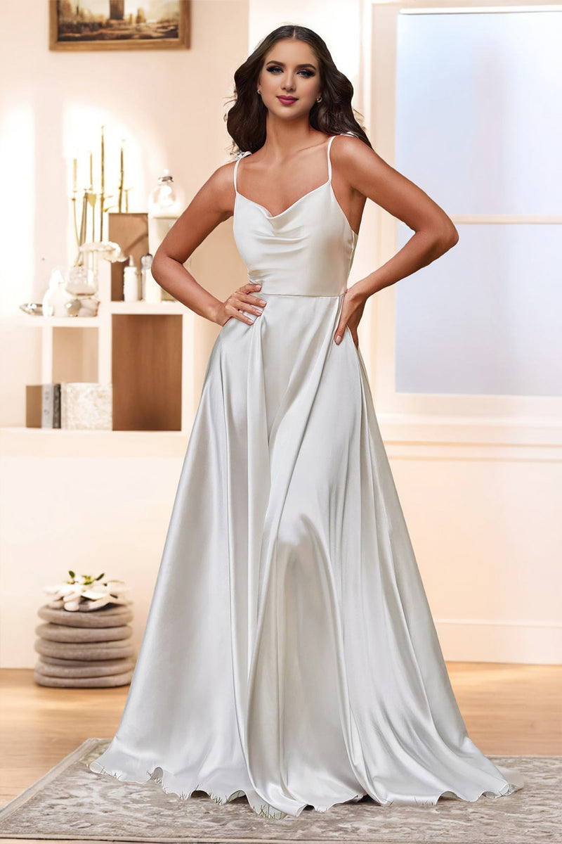 simple satin wedding dresses Sleeveless Spaghetti Straps Elastic Dress Satin fluidity meets simple H&M Baby Tulle Fancy Colour:Floral R2G by Tarik Ediz