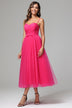 Straps Sweetheart Lace A-Line Prom Dress