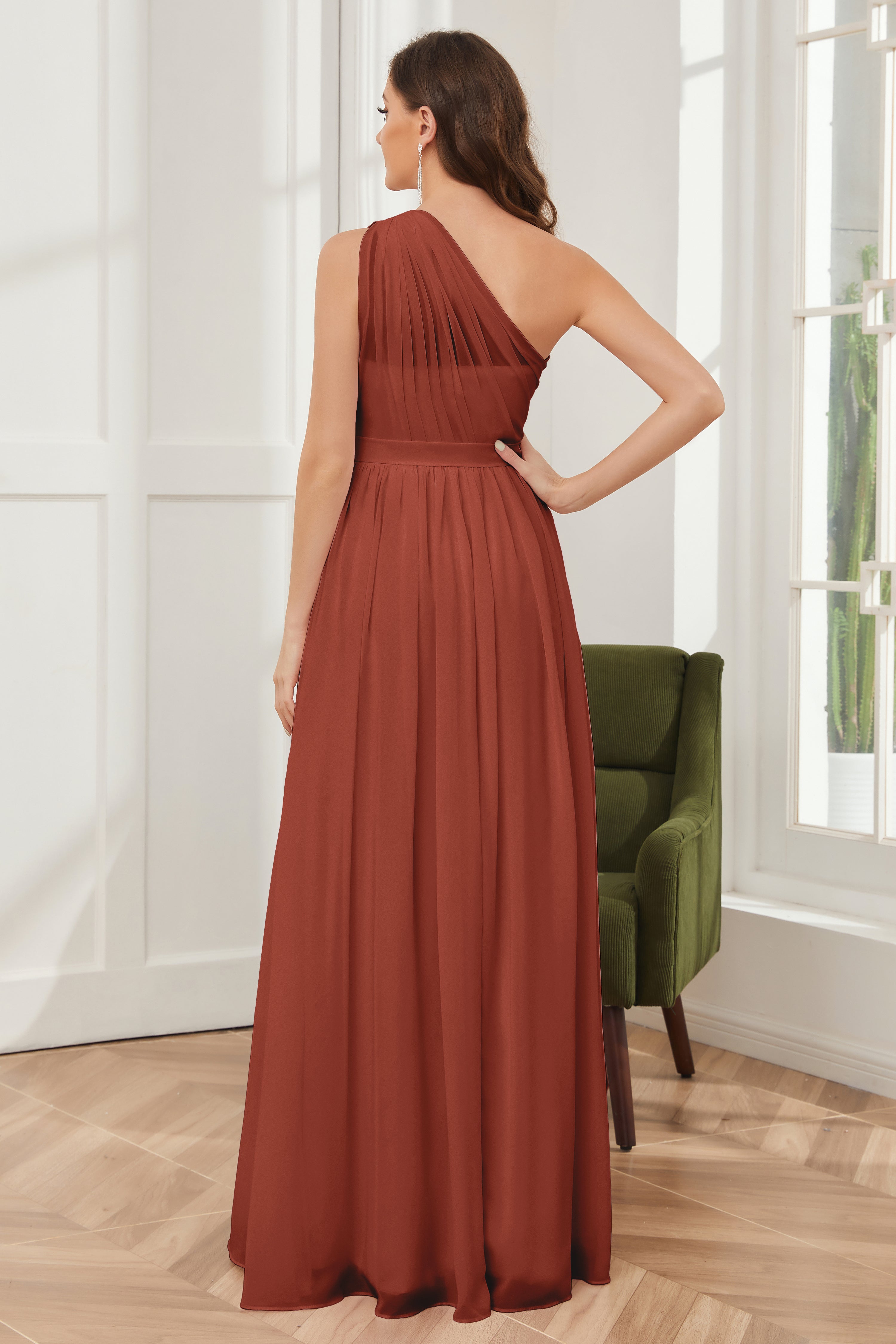 One Shoulder Fitted Bridesmaid Dresses One-Shoulder Stretch Satin Bridesmaid Dress David's Bridal One Shoulder Fitted Bridesmaid Dresses One-Shoulder Stretch Satin Bridesmaid Dress David's Bridal