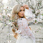 Ivory Two Piece Long Sleeves A Line Tulle Homecoming Dresses