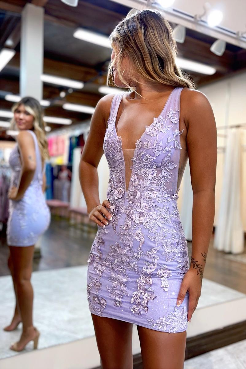 Floral online hoco dress