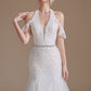 Gorgeous Mermaid Lace Off The Shoulder Tulle Wedding Dresses
