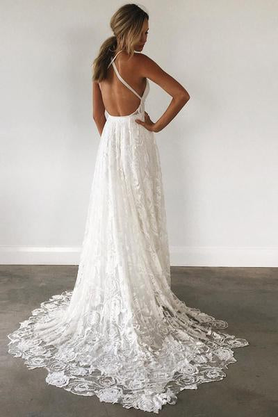 Affordable backless sales wedding dresses