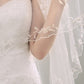 Two Tier Lace Appliques Edge Cathedral Veil Long Wedding Veils