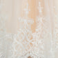 Floor Length Champagne Tulle Flower Girl Dresses With Pearls