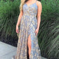 Popular Evening Dresses A Line Spaghetti Straps Lace Fashion Formal Dresses Long Prom Dresses