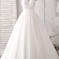 White A Line Floor Length Sweetheart Sleeveless Layers Wedding Dress,Wedding Gowns